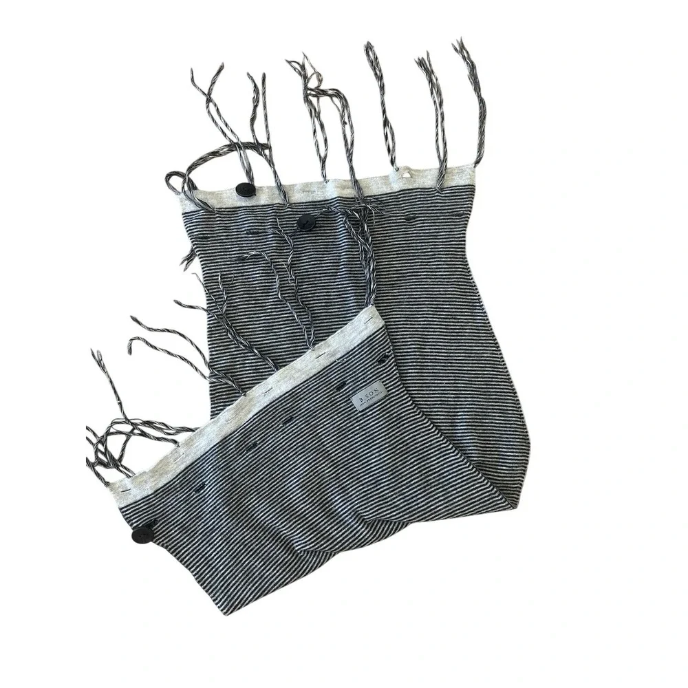 B.Son Cashmere Scarf Muffler Quiet Luxury Old Money‎ Minimal Capsule Soft